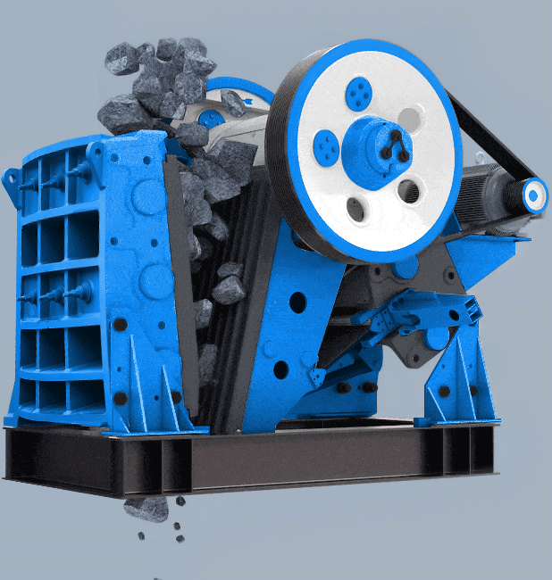 PEV jaw crusher working principle