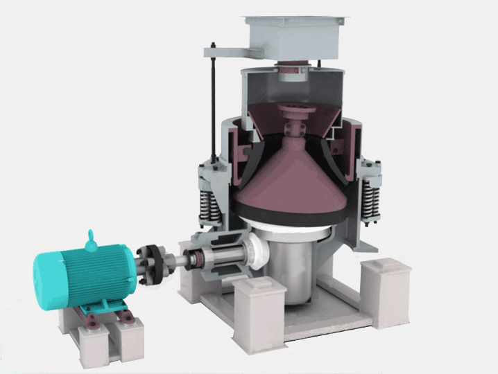 cone rock crusher working principle
