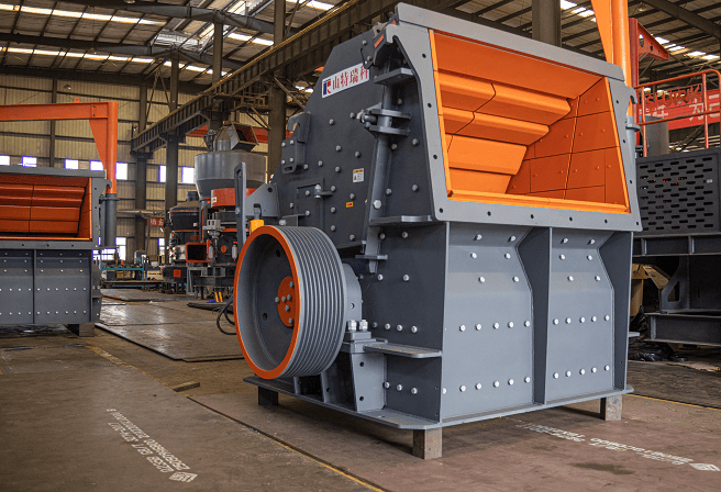 impact crushing machine