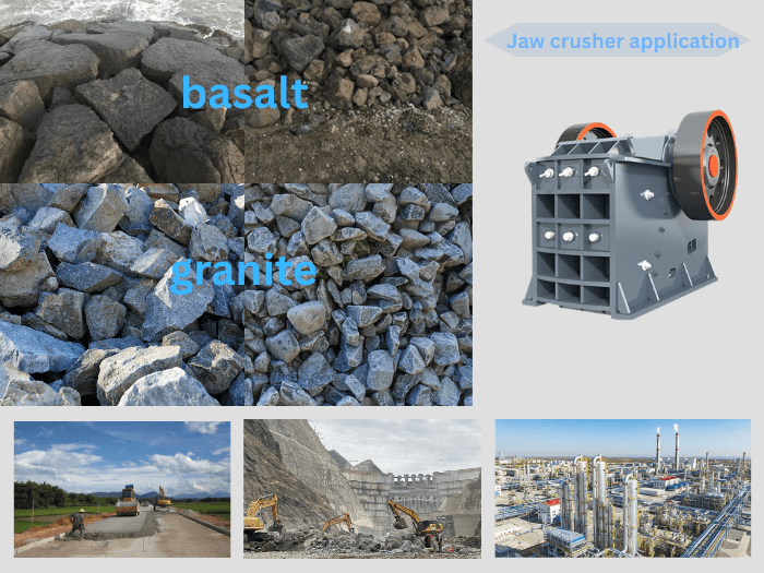 jaw crusher applications