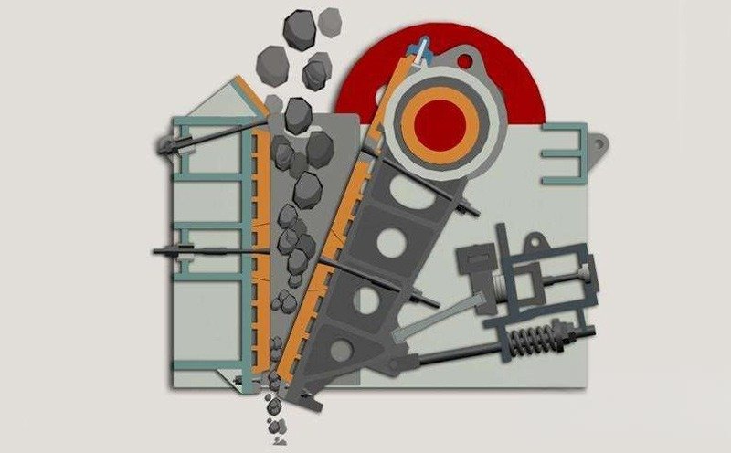 pe jaw crusher diagram