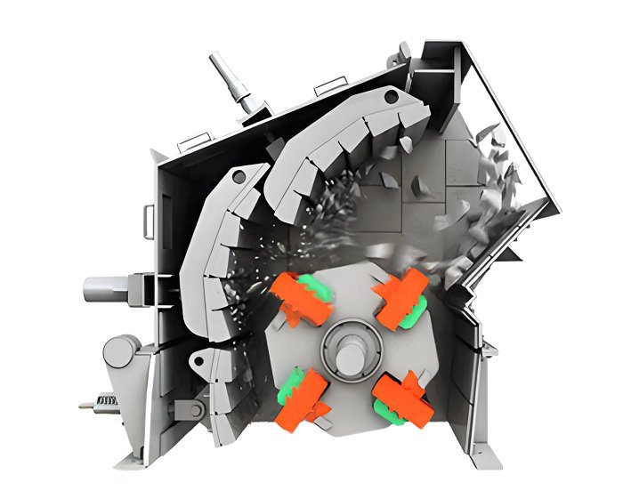 single rotor impact crusher design